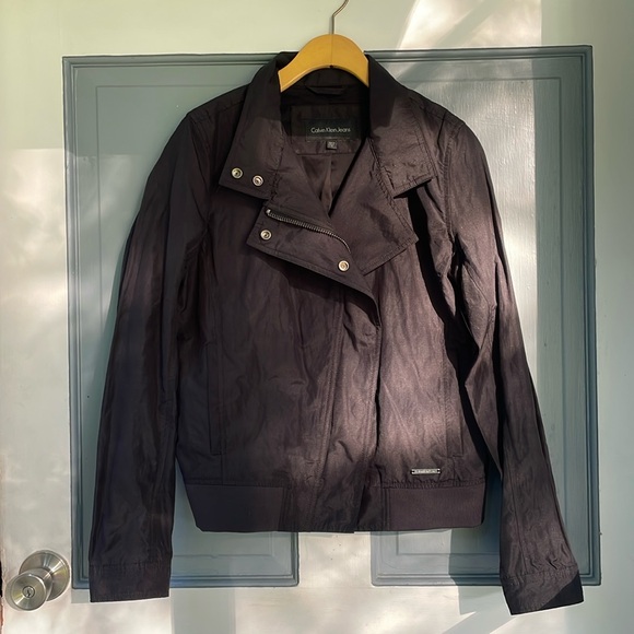 Black Calvin Klein bomber jacket - Picture 1 of 6